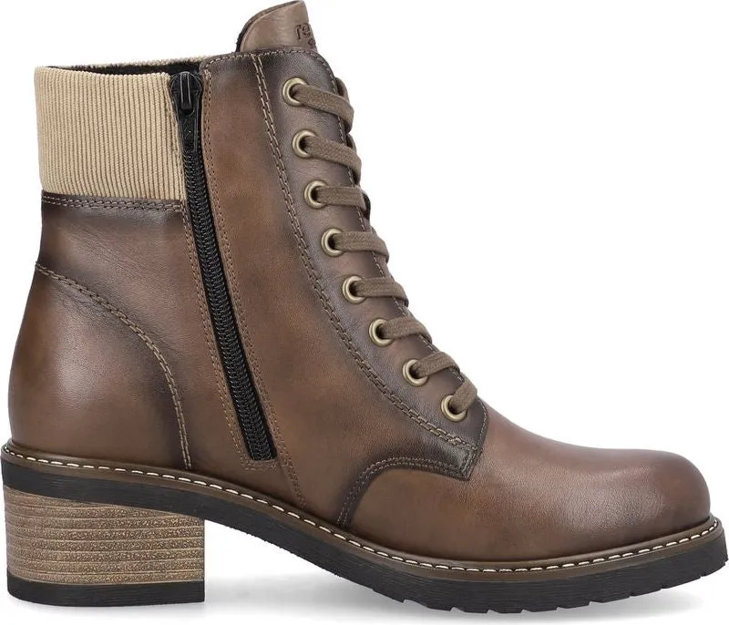 Remonte Chestnut Lace Up Boot