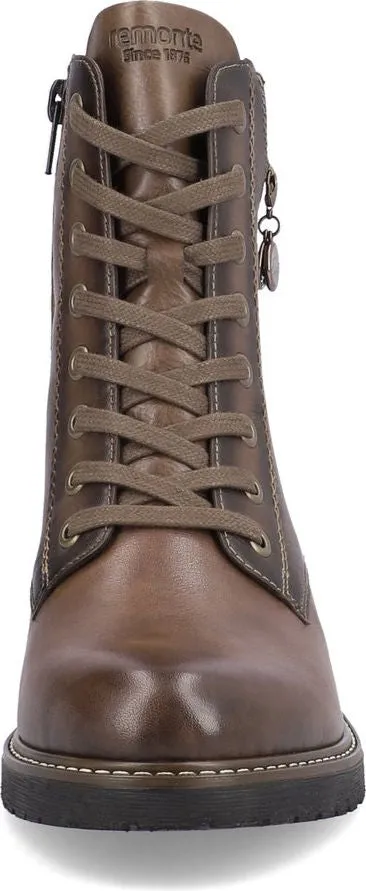 Remonte Chestnut Lace Up Boot