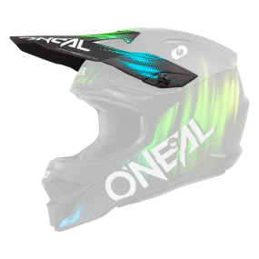 Replacement 3 SRS Voltage Black/Green Helmet Visor