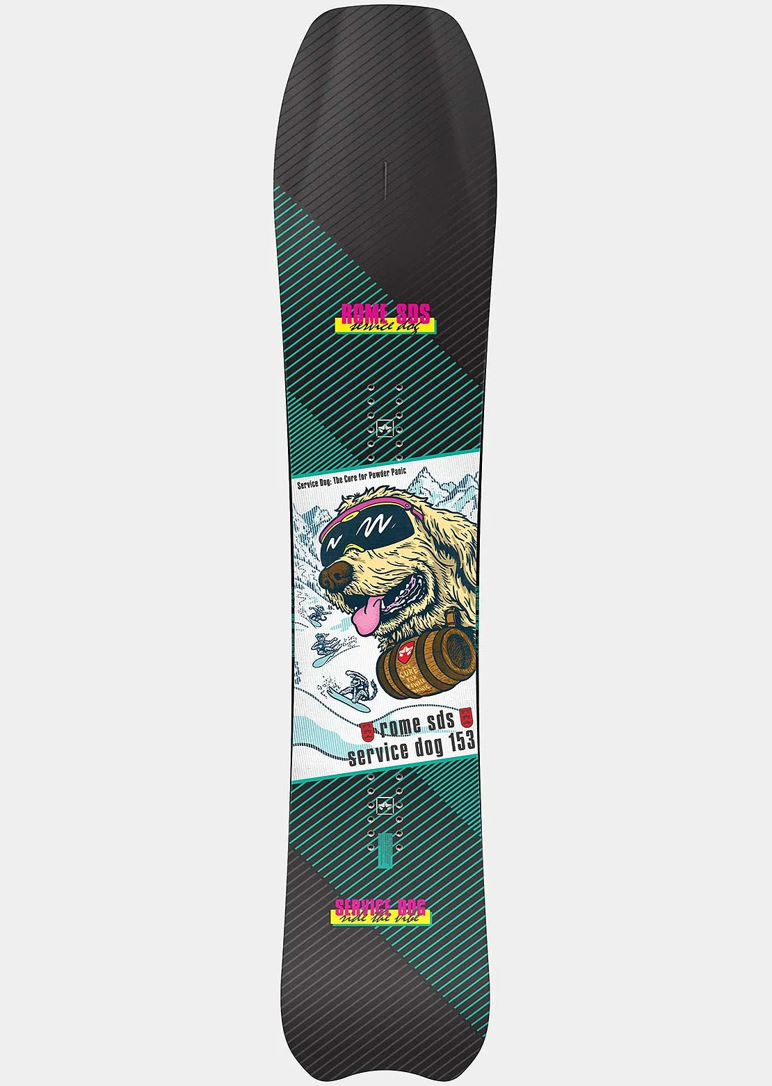 Rome Service Dog Snowboard