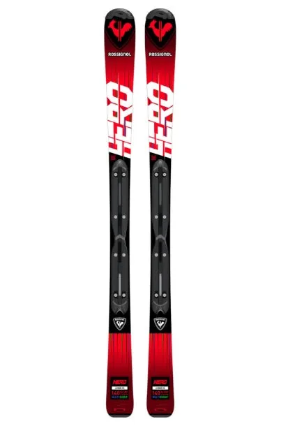 ROSSIGNOL HERO JR 130-150 W/XPRESS 7 GW BINDING JUNIOR SKI PACKAGE