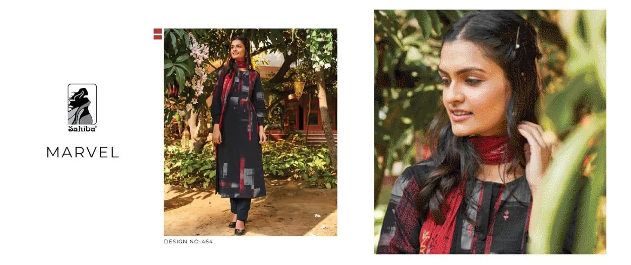 Sahiba Presents Marvel Exclusive Collection Of  Digital Printed Dress