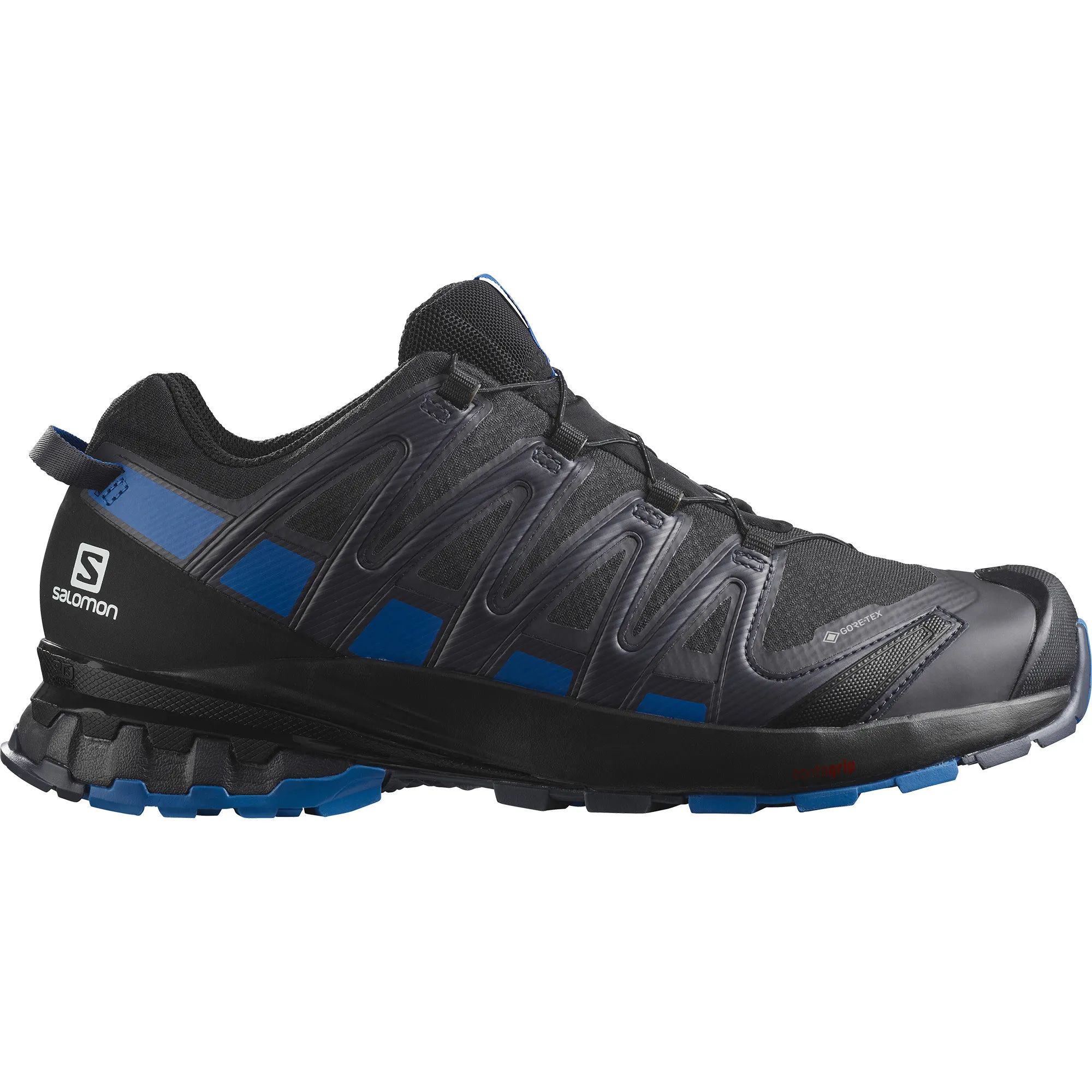 Salomon Men's XA Pro 3D V8 GORE-TEX Black/Indigo Bunting/Ebony | Buy Salomon Men's XA Pro 3D V8 GORE-TEX Black/Indigo 