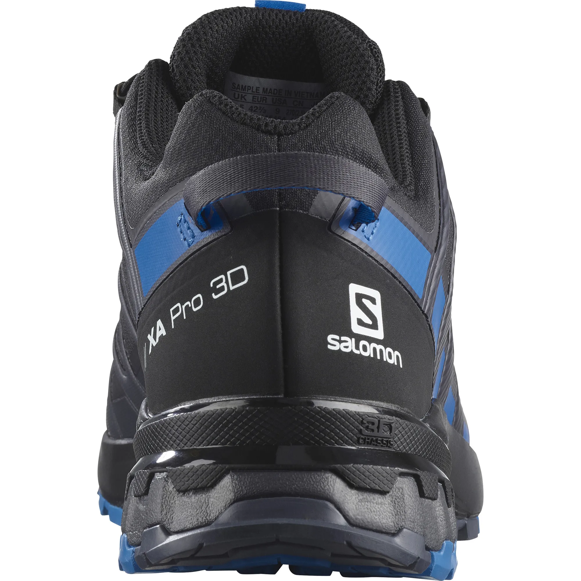 Salomon Men's XA Pro 3D V8 GORE-TEX Black/Indigo Bunting/Ebony | Buy Salomon Men's XA Pro 3D V8 GORE-TEX Black/Indigo 