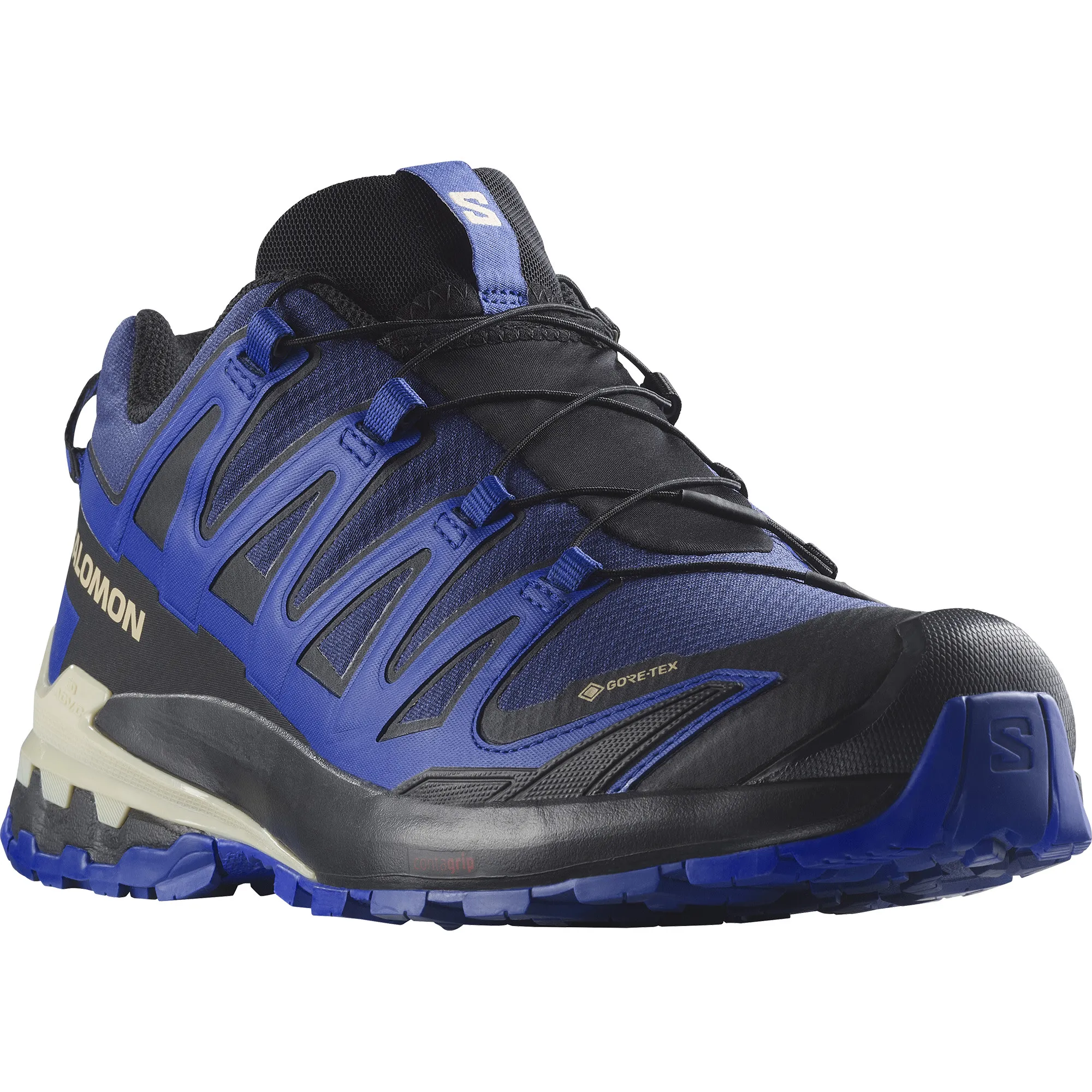 Salomon Men's XA Pro 3D V9 GORE-TEX Blue Print/Surf The Web/Lapis Blue | Buy Salomon Men's XA Pro 3D V9 GORE-TEX Blue 