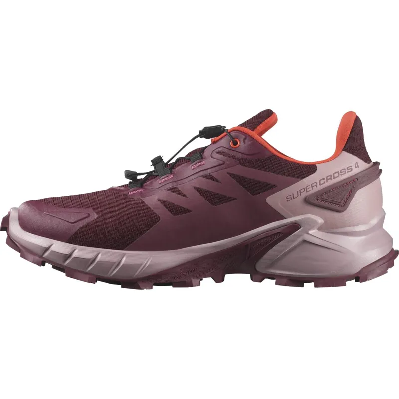 Salomon Women's Supercross 4 GTX Tawny Port/Mauve/Cherry Tomato