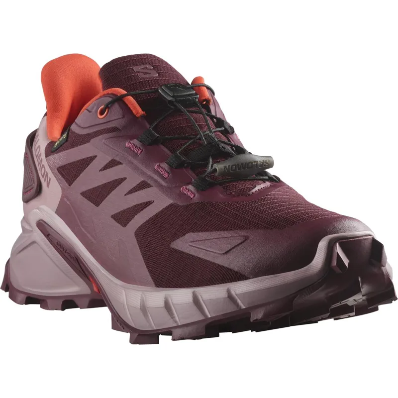 Salomon Women's Supercross 4 GTX Tawny Port/Mauve/Cherry Tomato