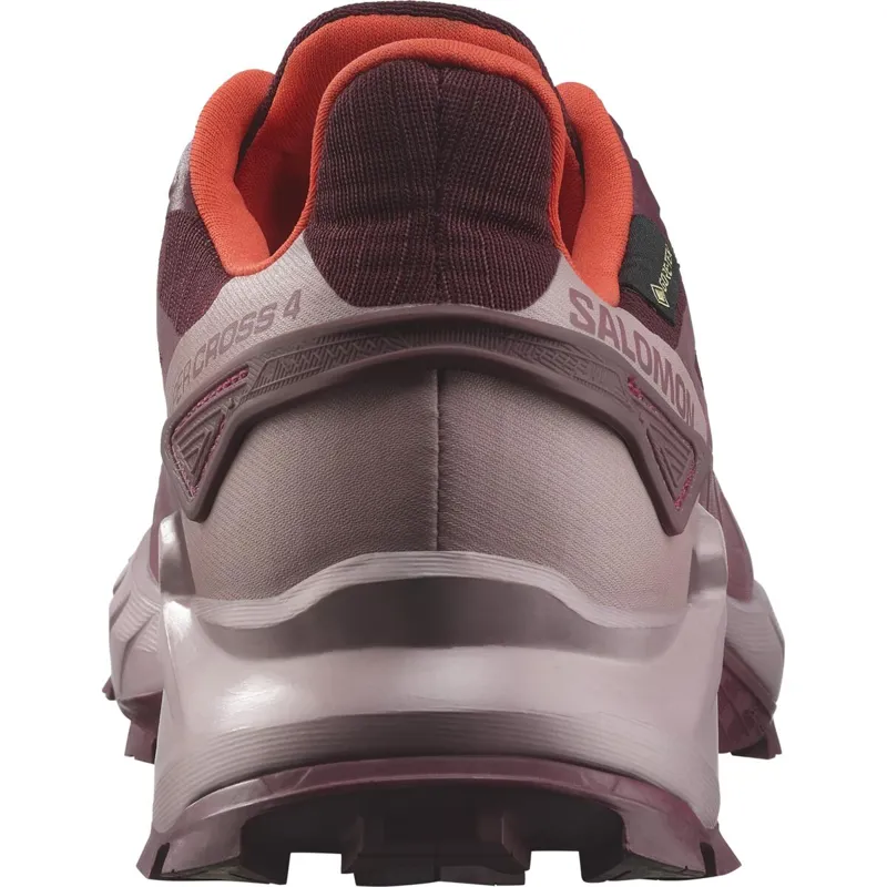 Salomon Women's Supercross 4 GTX Tawny Port/Mauve/Cherry Tomato