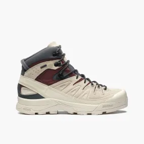 Salomon X-ALP Mid Leather GORE-TEX Almond Milk / Catawba Grape - Turbulence