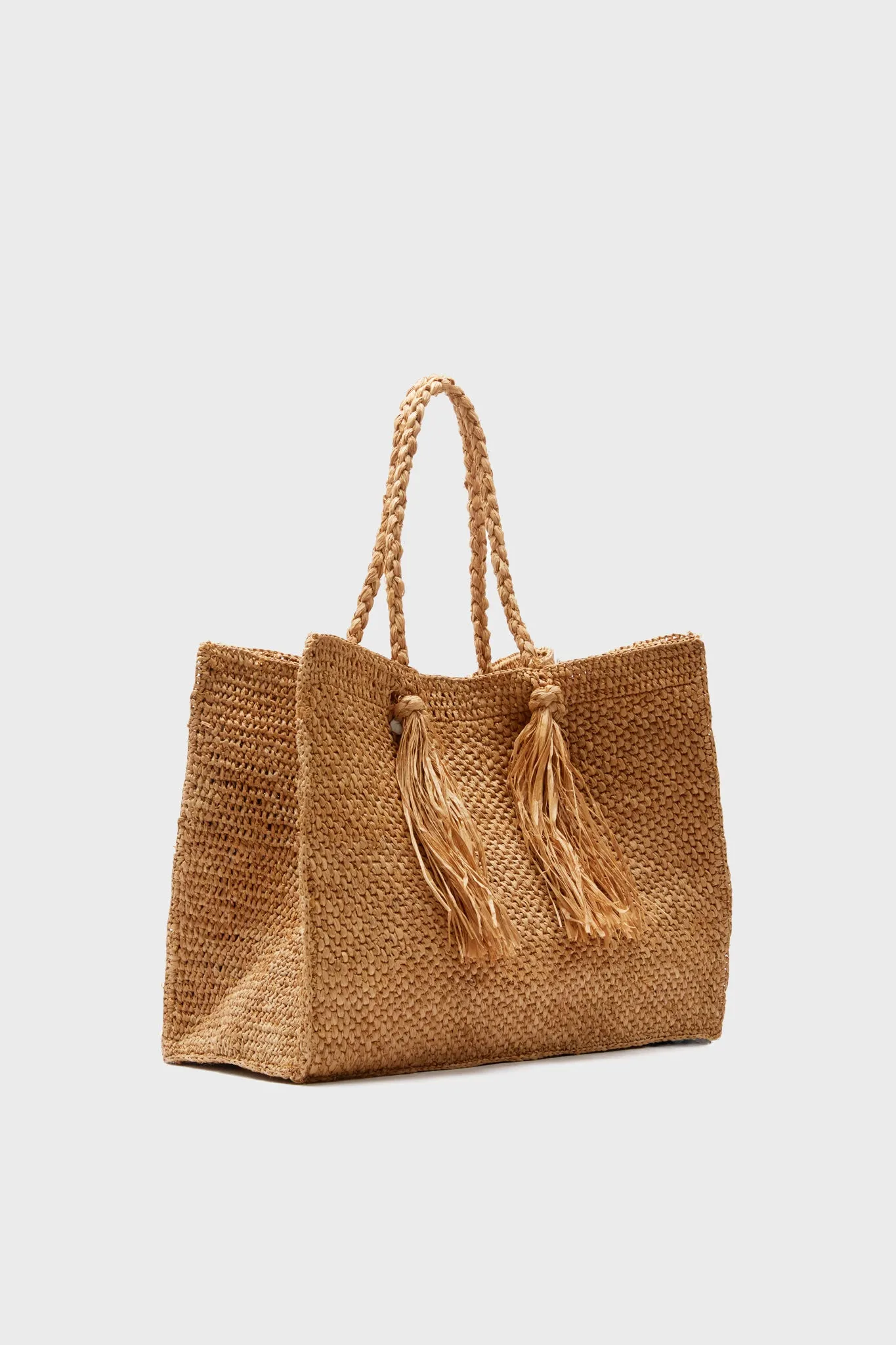 Sand Lucas Large Tote