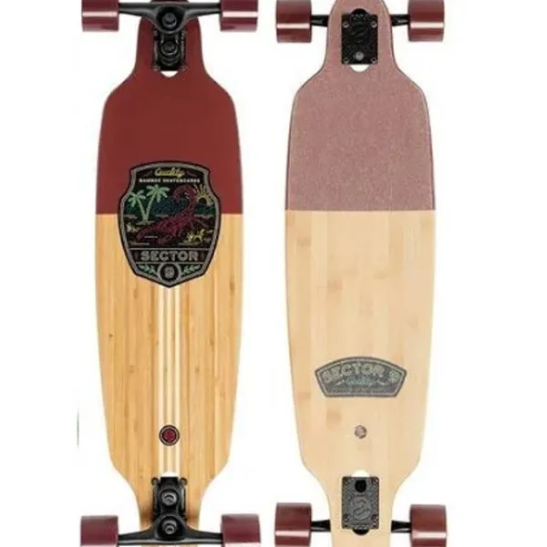 Sector 9 Shoots Stringer Bamboo 33.5 Complete Longboard Skateboard