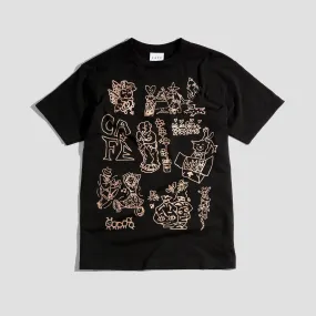 Skateboard Cafe Ethan T-Shirt Black