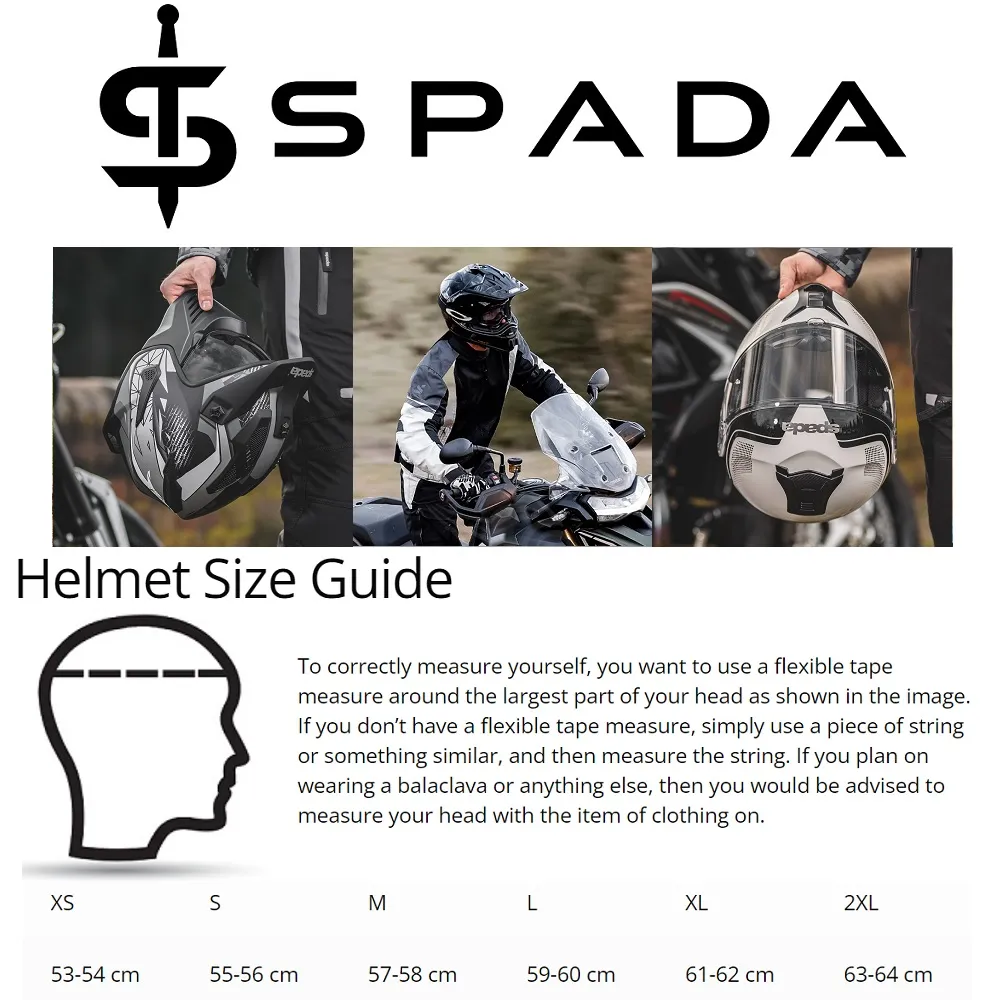 Spada Hellion Plain Helmet - Matt Black