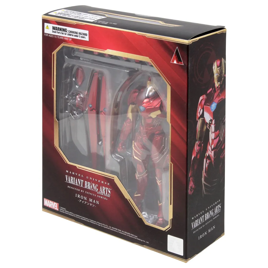 Square Enix Marvel Universe Variant Bring Arts Iron Man Figure (red)