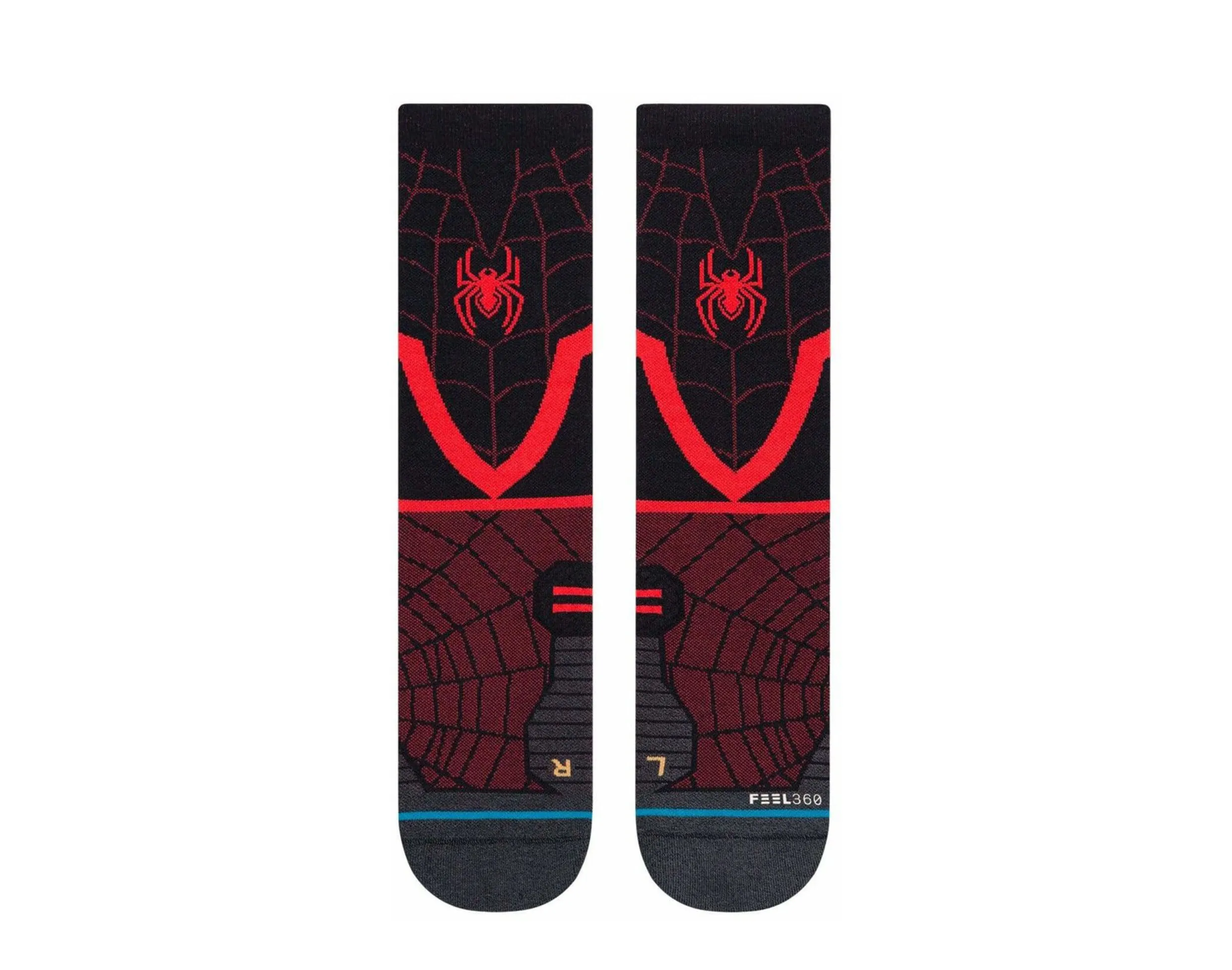 Stance Feel 360 - Spider Man Run Crew Socks