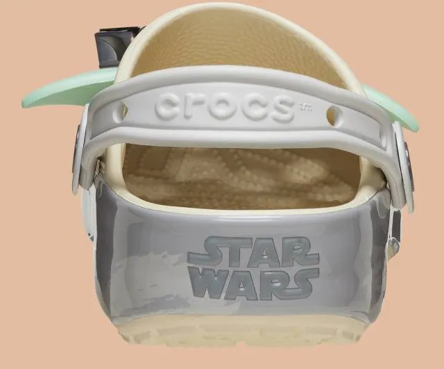 Star Wars x Crocs Classic Clog (Grogu/ Cream/ Bone) Men ...