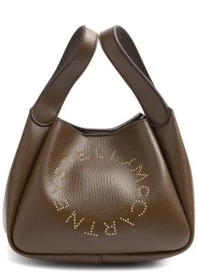 STELLA MCCARTNEY Stella Logo faux leather cross-body bag -                         -                     -                