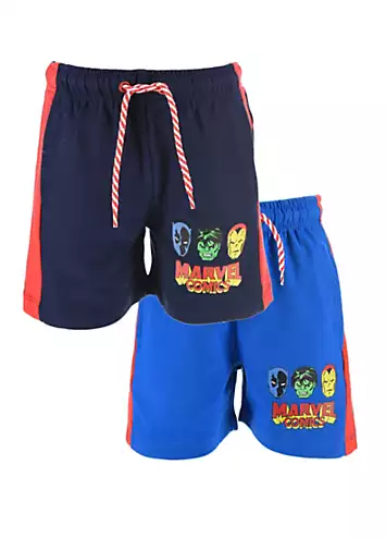 Suncity Kids Pack of 2 Marvel Shorts | Grattan