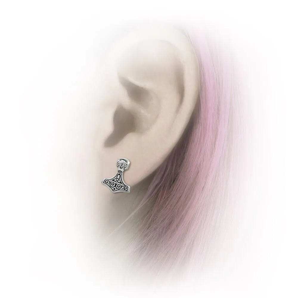 Thor Hammer Earstuds