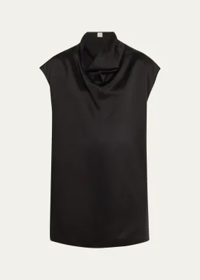 Toteme Sleeveless Funnel Neck Top