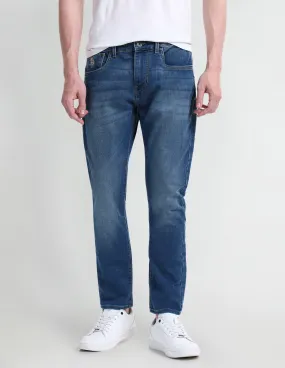 U.S. Polo Assn. Denim Co. Henry Tapered Cropped Fit Blue Jeans