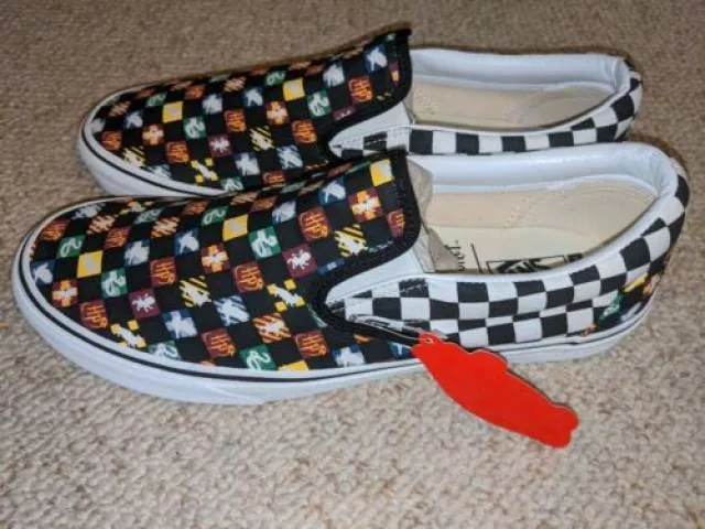 Vans x Harry Potter Slip On Checkerboard Chex Official C...