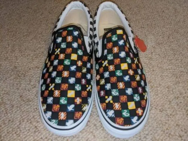 Vans x Harry Potter Slip On Checkerboard Chex Official C...