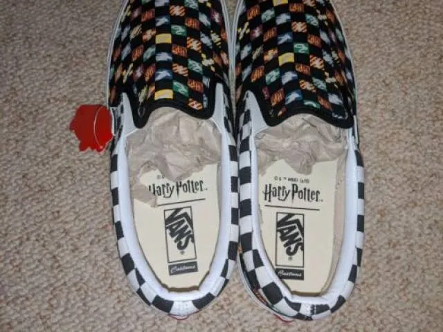 Vans x Harry Potter Slip On Checkerboard Chex Official C...