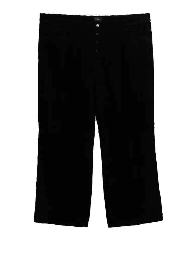 Vero Moda Plus Size Kathy Shr Wide Cord Pants