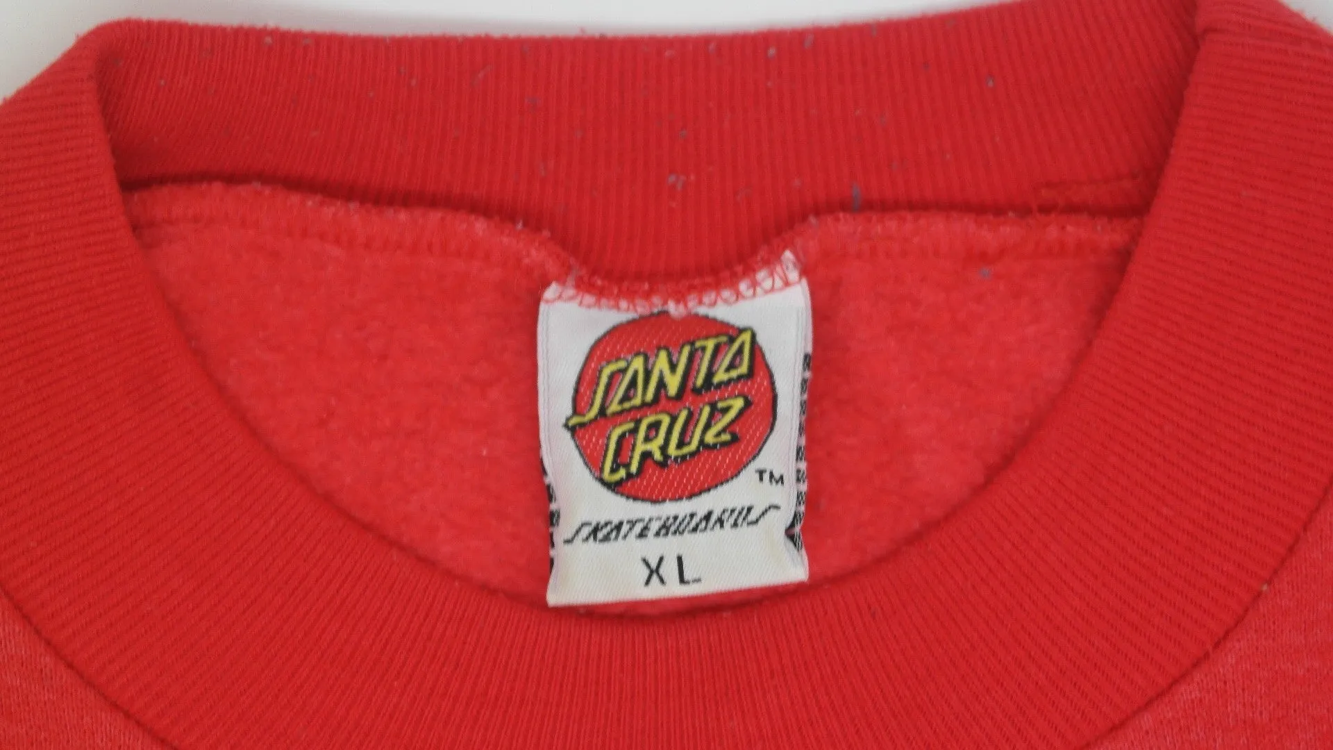 vintage santa cruz skateboards sweatshirt ~ XL