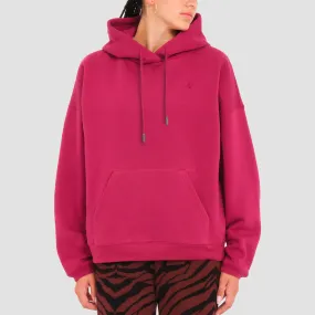 Volcom Stone Heart II Pullover Hoodie Wine - Womens