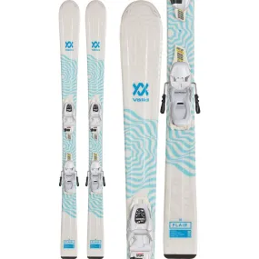 V\u00f6lkl - Flair Junior 23/24 Kids Ski with Binding (80-130cm) 