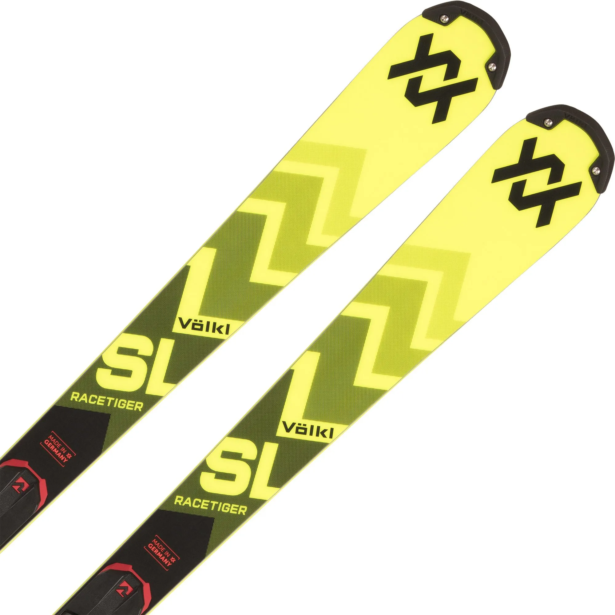 V\u00f6lkl - Racetiger SL R JR with Plate 24/25 Kids Ski with Binding