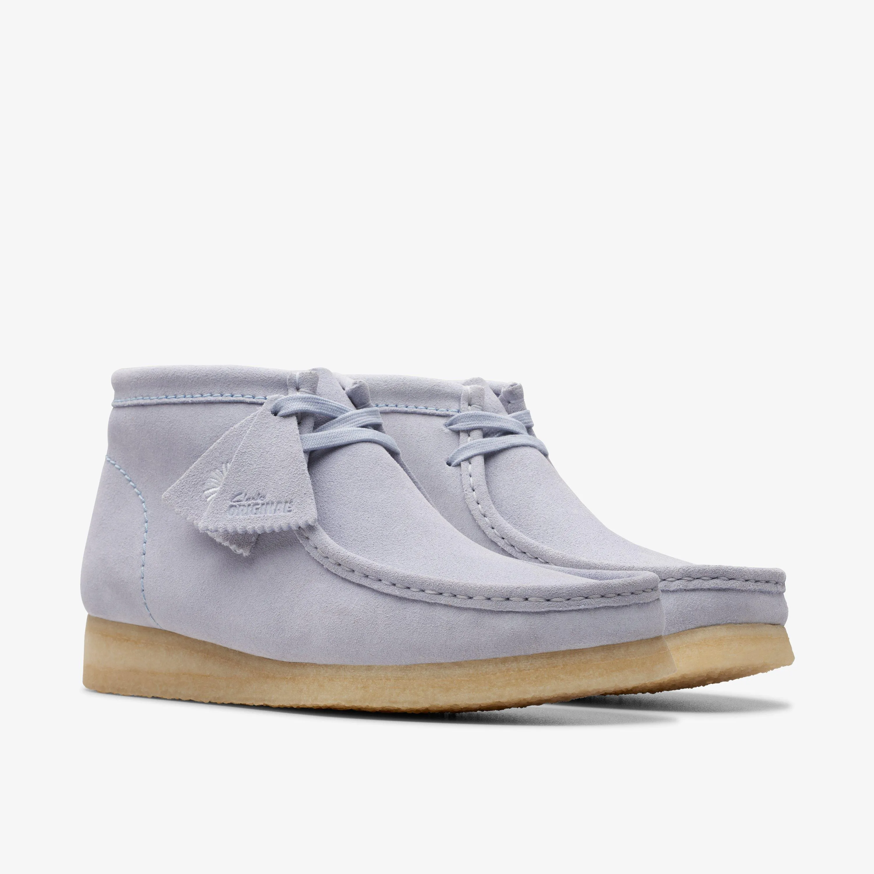 Wallabee Boot Cloud Grey Suede