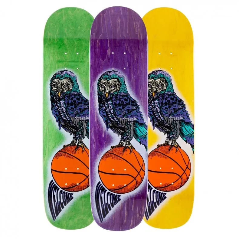 Welcome Hooter Shooter Bunyip Skateboard Deck 8.0