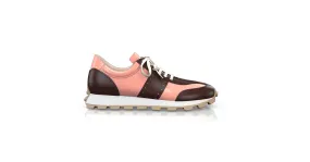 Women's Leather Running Sneakers 54928