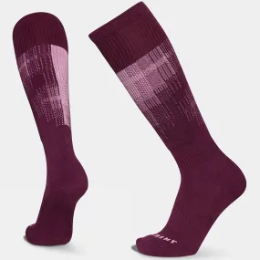 Womens Pixel Light Cushion Ski Socks