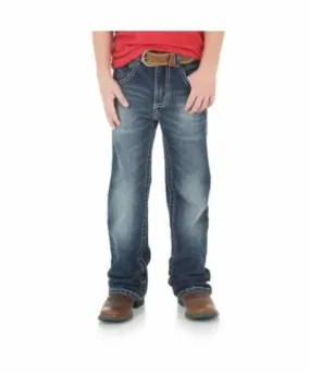 Wrangler Boys' 20X No. 42 Vintage Boot Cut Jean