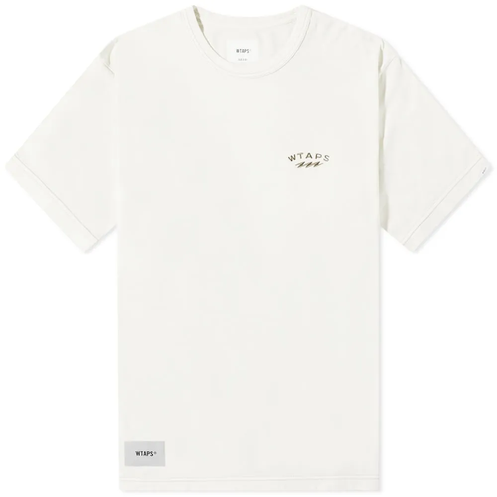 WTAPS Thor Logo Washed T-ShirtOff White