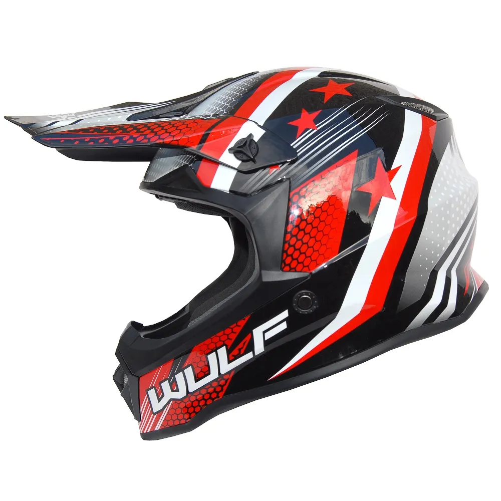 Wulfsport Cub Iconic Helmet - Red