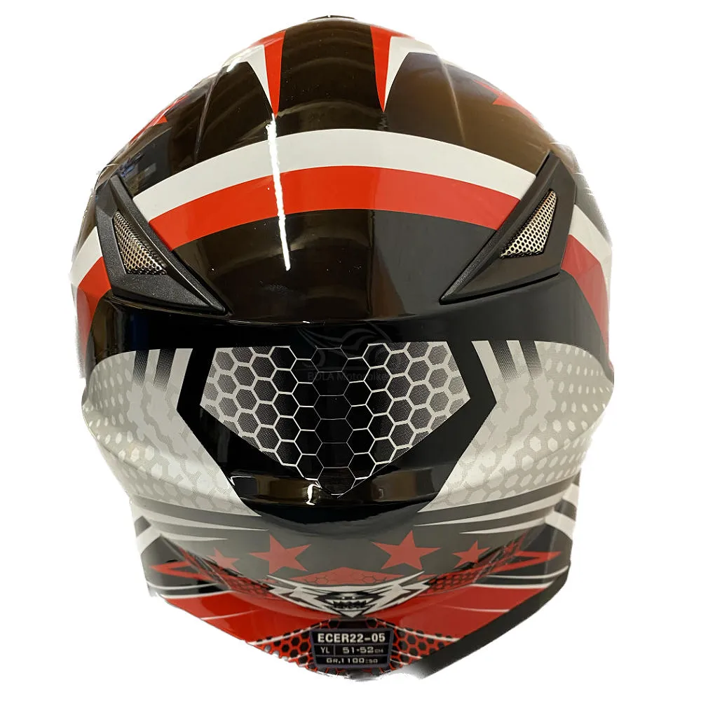 Wulfsport Cub Iconic Helmet - Red