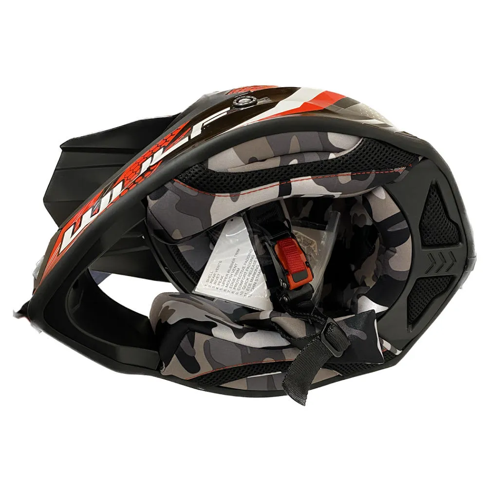 Wulfsport Cub Iconic Helmet - Red