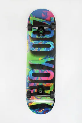 Zoo York Trippy Logo Skateboard 8